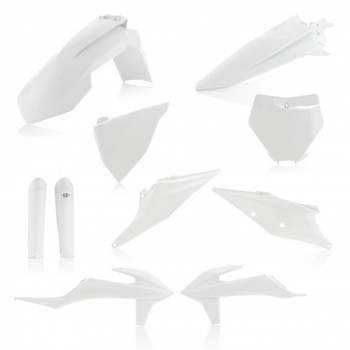 kit de plasticos acerbis 0023479 030 blanco para ktm sx y sx f 2019 2022