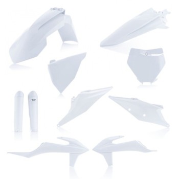 kit de plasticos acerbis 0023479 031a 3 blanco 2 para ktm sx y sx f 2019 2022