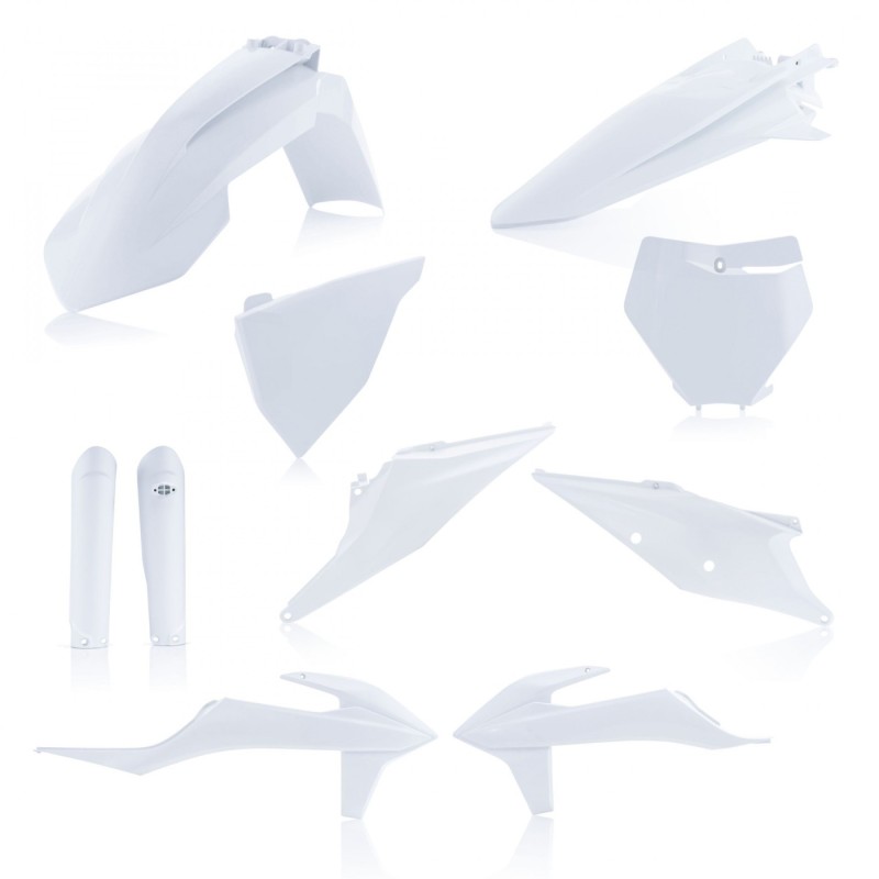 kit de plasticos acerbis 0023479 031a 3 blanco 2 para ktm sx y sx f 2019 2022