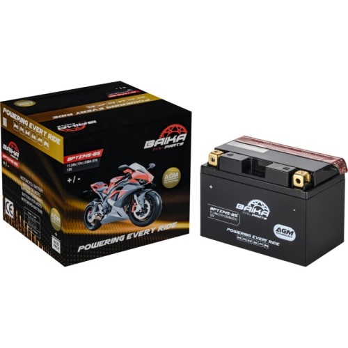 bateria moto agm baika parts ytz14sbs