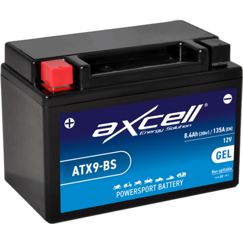 bateria moto axcell con acido atx9 bs