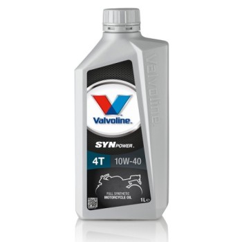 aceite de motor valvoline 4t synpower 10w40 1 litro 862066