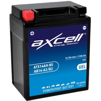 bateria moto axcell gel atx14ah bsab14 a2b2