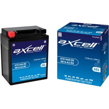 bateria moto axcell gel atx14ah bsab14 a2b2 2