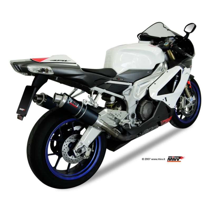 silenciosos mivv gp carbon aprilia rsv 1000 2004 08 tuono fighter 1000 2006 10 a 004 l2s