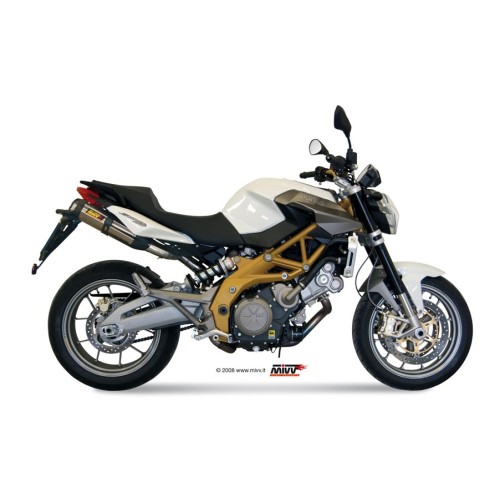 silenciosos mivvsuono st acero carbono aprilia shiver 750 2008 16 a 006 l7