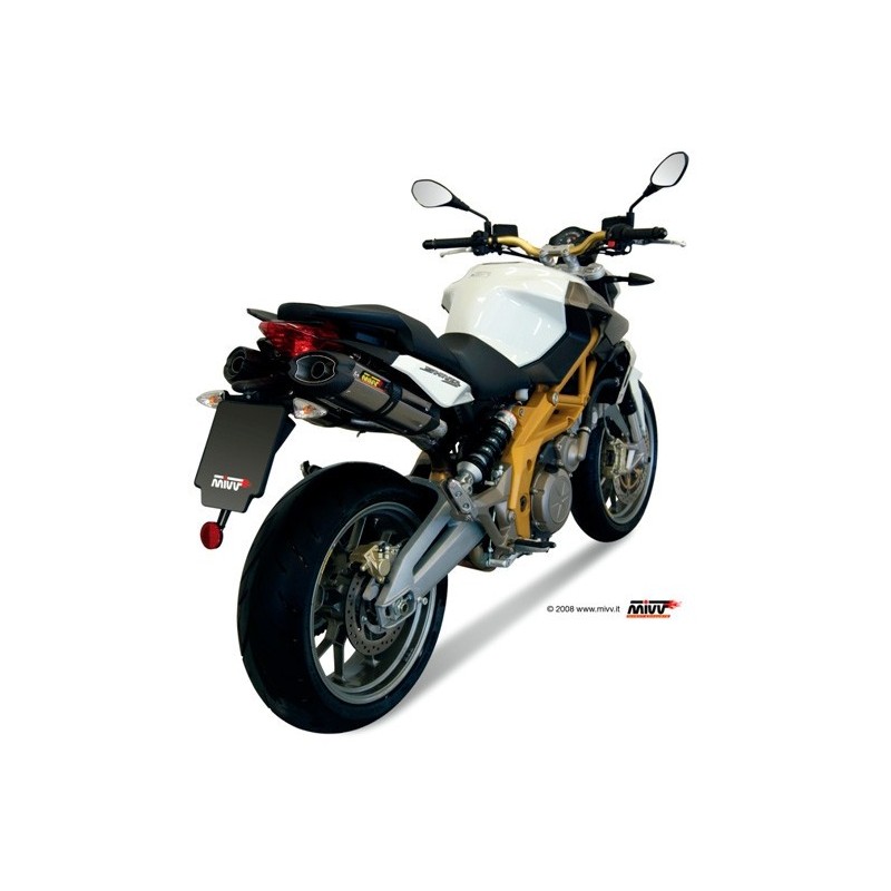 silenciosos mivvsuono st acero carbono aprilia shiver 750 2008 16 a 006 l7