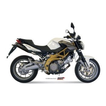silenciosos mivvsuono acero negro carbon aprilia shiver 750 2008 16 a 006 l9 2