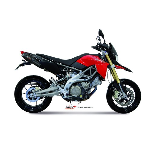 silenciosos mivv suono acero negro carbon aprilia dorsoduro 750 2008 16 a 007 l9
