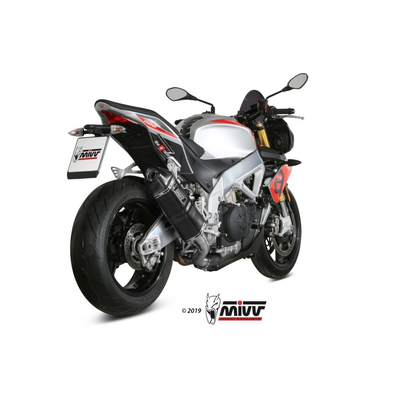 silencioso mivv speed edge black aprilia tuono v4 1100 2018 20 a 012 lrb