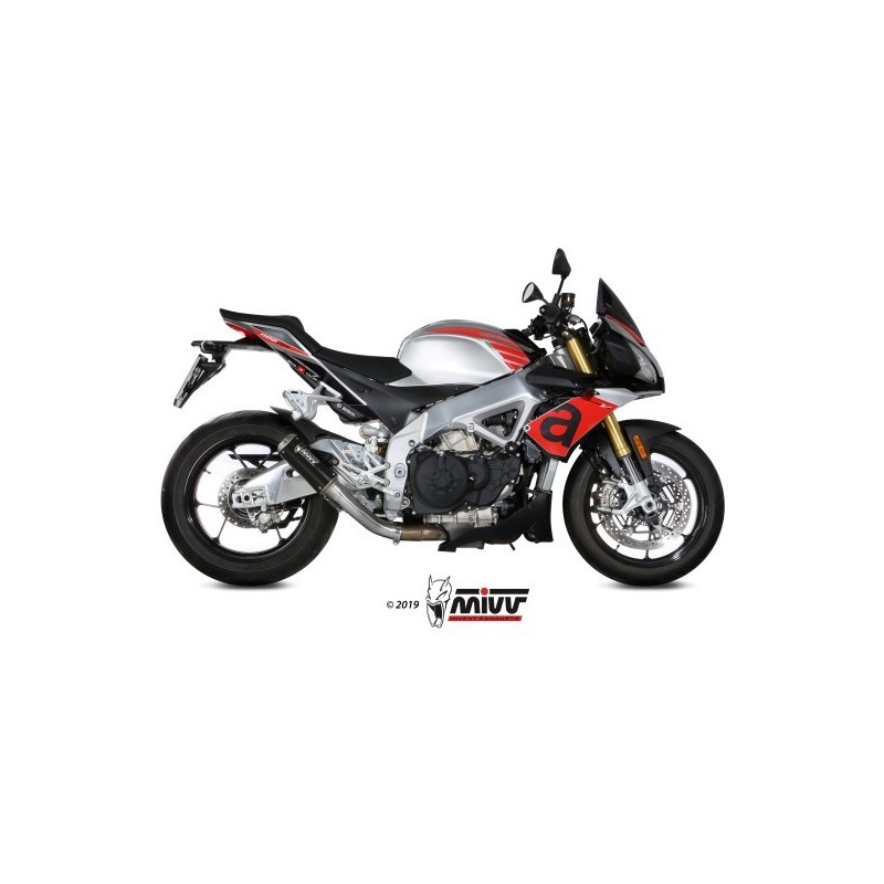 silencioso mivv mk3 black aprilia tuono v4 1100 2018 20 a 012 sm3b