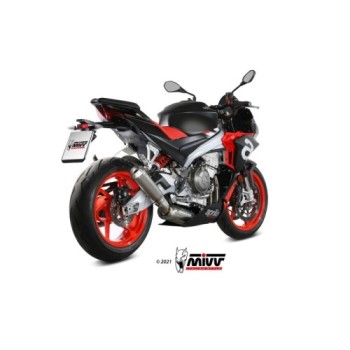 escape completo mivv 2x1 x m1 titan aprilia rs 660 tuono 660 2020 24 a 013 lc4t 2