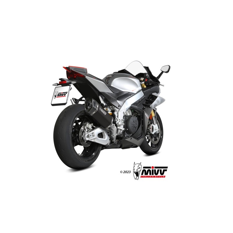 silencioso mivv sr 1 black titanium aprilia rsv4 tuono v4 1100 2021 25 a 015 lr1tb