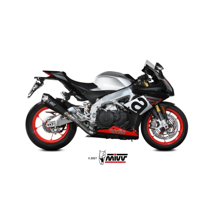 silencioso mivv delta race carbono aprilia rsv4 2017 20 a 016 ldrc