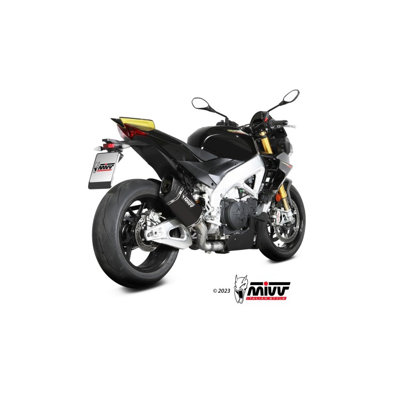 silencioso mivv sr 1 black titanium aprilia rsv4 tuono v4 1100 2021 25 a 019 sr1tb