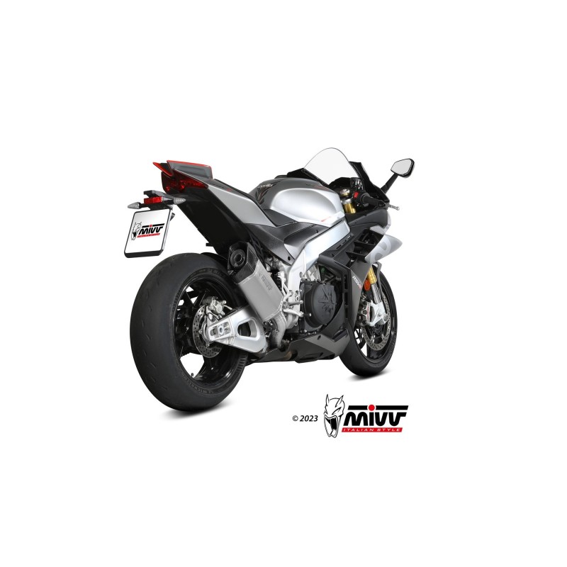 silencioso mivv sr 1 titanium aprilia rsv4 tuono v4 1100 2021 25 a 019 sr1t