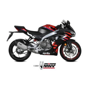 escape completo mivv 2x1 sr 1 titanium aprilia rs 457 2024 26 a 021 kr1t 2