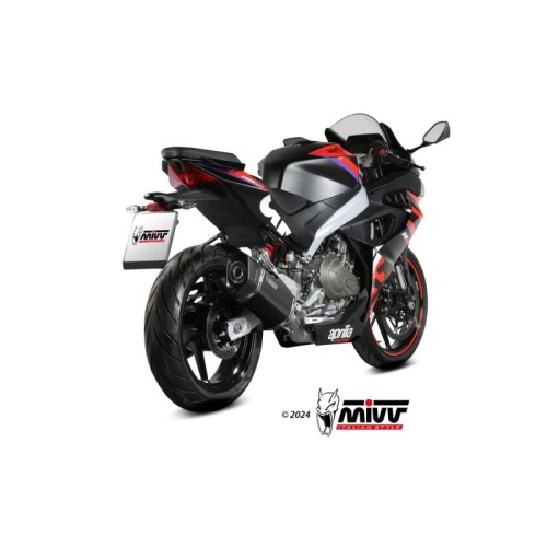 silenciosos mivv 2x1 sr 1 black aprilia rs 457 2024 26 a 021 lr1xb