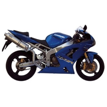 silencioso mivv oval titan kawasaki zx 6 rr zx 6 r 636 2003 04 ak 009 l4
