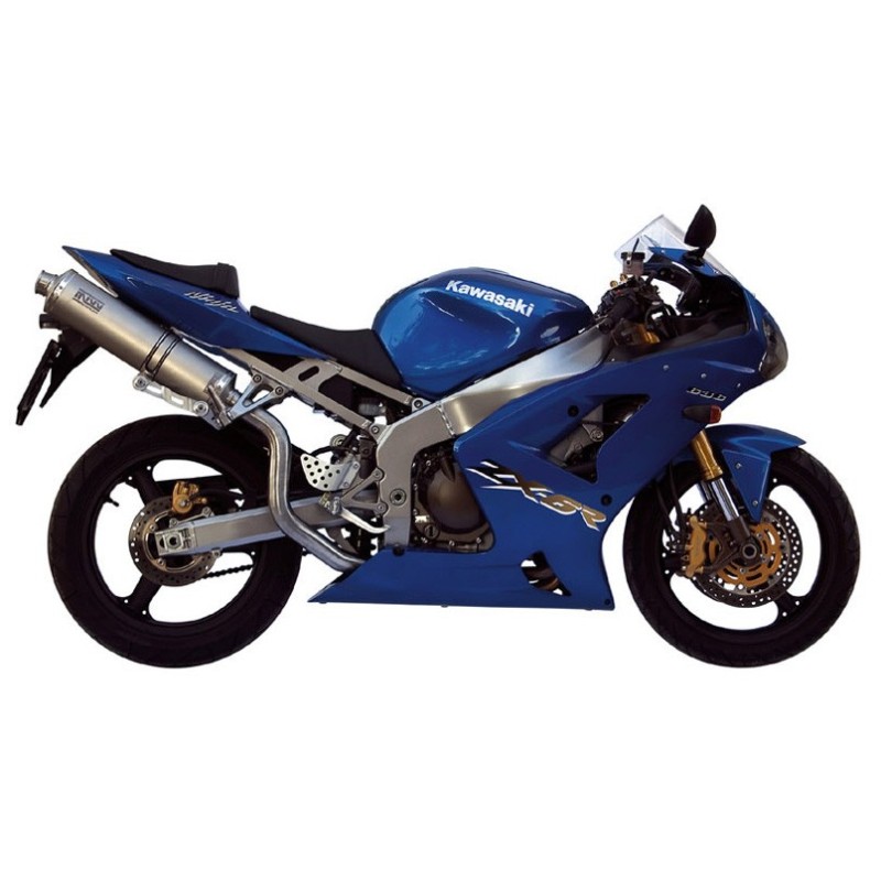 silencioso mivv oval titan kawasaki zx 6 rr zx 6 r 636 2003 04 ak 009 l4