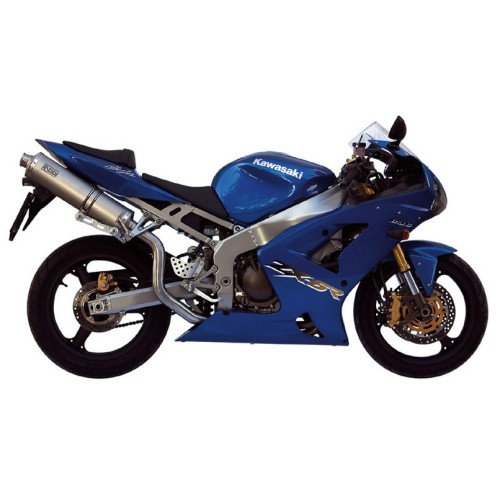 silencioso mivv oval titan kawasaki zx 6 rr zx 6 r 636 2003 04 ak 009 l4