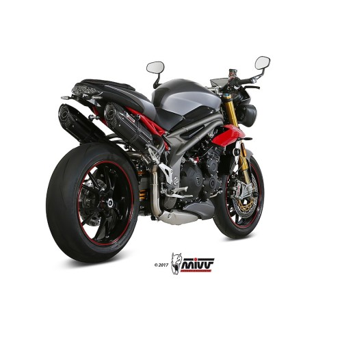 silenciosos mivv suono acero negro carbon triumph speed triple 2016 17 at 016 l9