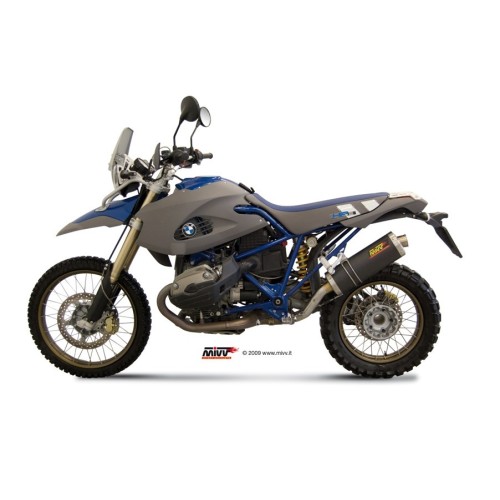 silencioso mivv oval carbono bmw hp2 enduro 2005 09 b 006 le