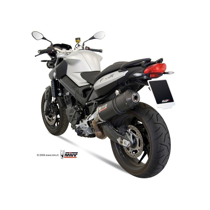 silencioso mivv oval carbono c tapa carbono bmw f 800 r gt 2009 20 b 008 lec
