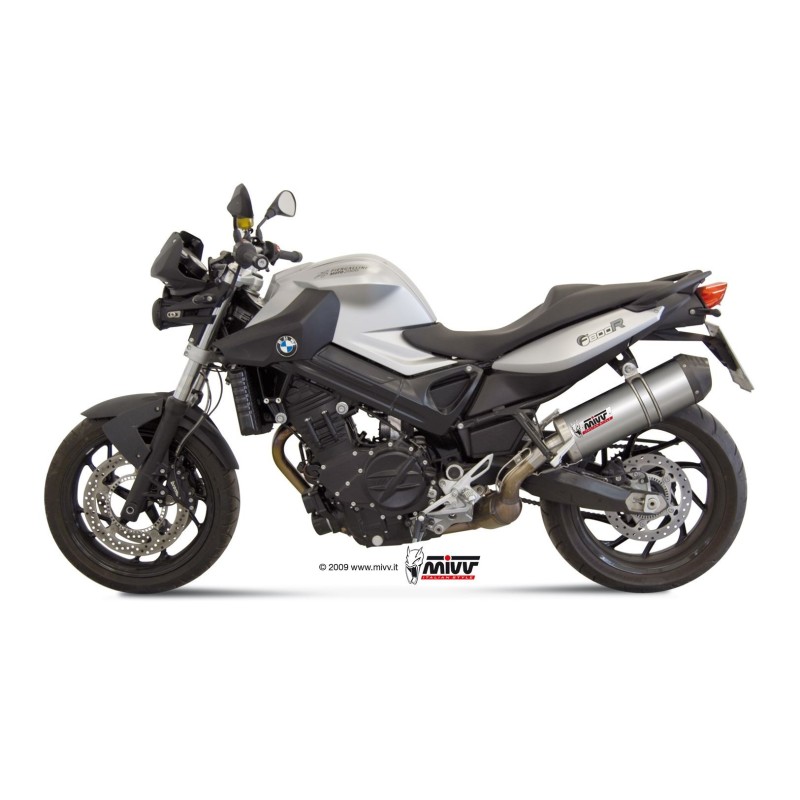 silencioso mivv oval titan c tapa carbono bmw f 800 r gt 2009 20 b 008 lnc