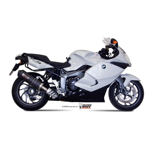 silencioso mivv oval carbono c tapa carbono bmw k 1300 r s 2009 16 b 010 lec