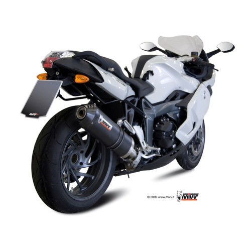 silencioso mivv oval carbono c tapa carbono bmw k 1300 r s 2009 16 b 010 lec