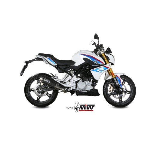escape completo mivv 1x1 gp pro carbono bmw g 310 r 2018 24 b 032 l2p