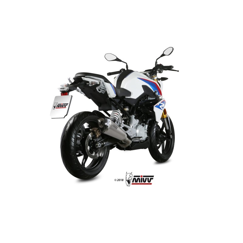 escape completo mivv 1x1 delta race st steel bmw g 310 r 2018 24 b 032 ldrx
