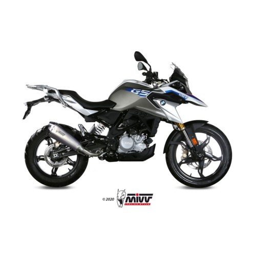 escape completo mivv 1x1 delta race st steel bmw g 310 gs 2017 24 b 035 ldrx