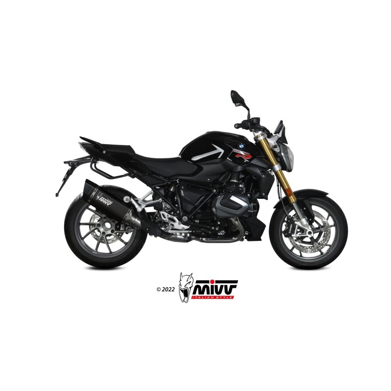 silencioso mivv sr 1 black titanium bmw r 1250 r rs 2021 25 b 040 lr1tb