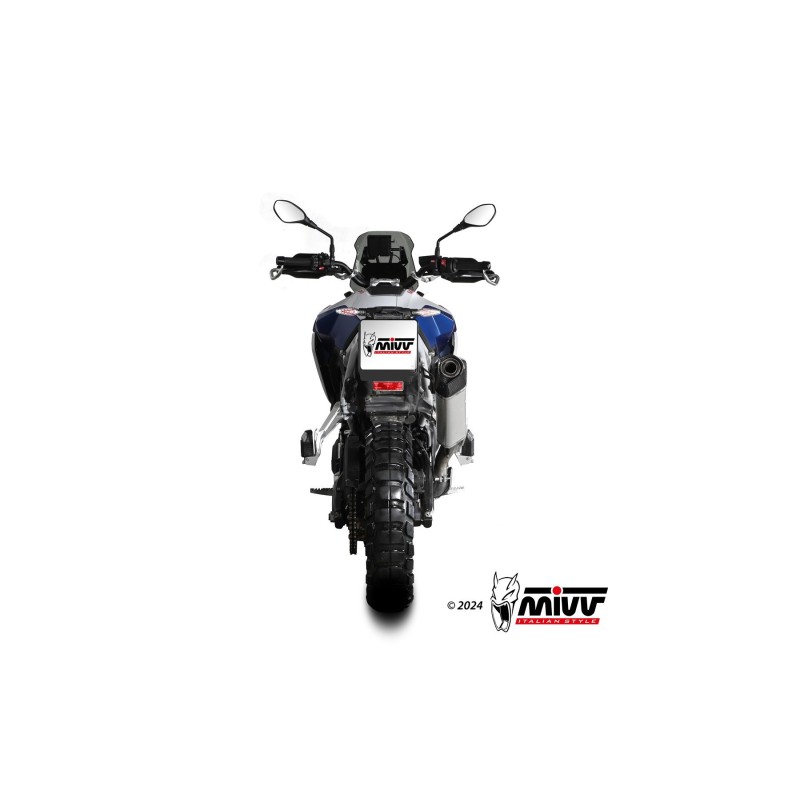 silencioso mivv speed edge st acero bmw f 900 gs 2024 26 b 043 lrx
