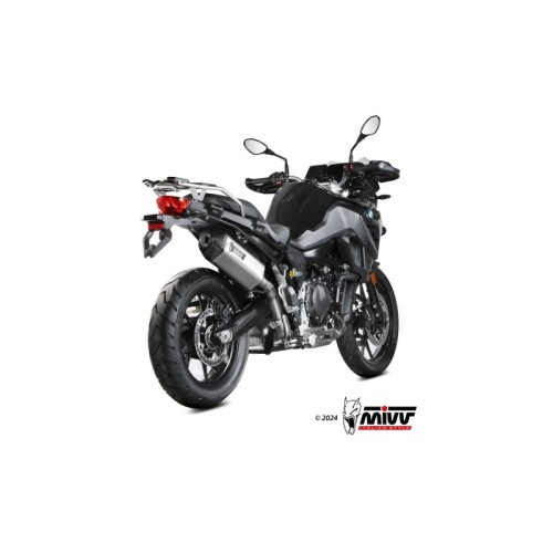 silencioso mivv speed edge st acero carbono bmw f 800 gs 2024 26 b 044 lrx