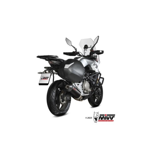 silencioso mivv oval acero negro carbon cf moto 650mt 2021 24 cf 002 lvc