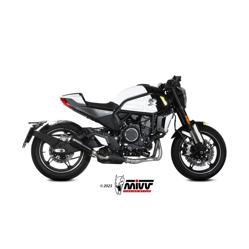 silencioso mivv x m1 inox negro cf moto 700 cl x 2023 26 cf 003 lc4b