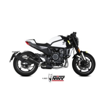 silencioso mivv hr 1 black cf moto 700 cl x 2023 26 cf 003 lh1ba 2
