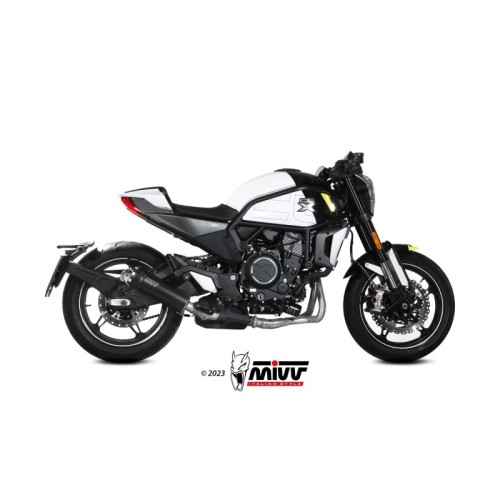silencioso mivv hr 1 black cf moto 700 cl x 2023 26 cf 003 lh1ba