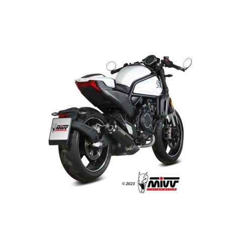 silencioso mivv hr 1 black cf moto 700 cl x 2023 26 cf 003 lh1ba