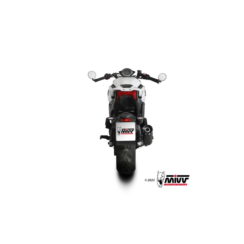 silencioso mivv hr 1 black cf moto 700 cl x 2023 26 cf 003 lh1ba