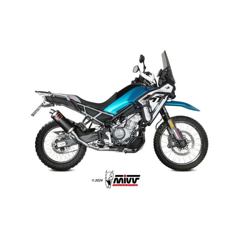 silencioso mivv dakar black cf moto 450mt 2024 26 cf 005 ldkb