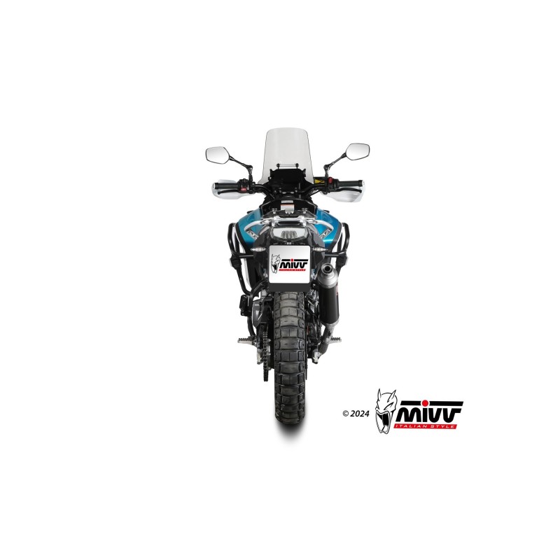 silencioso mivv dakar black cf moto 450mt 2024 26 cf 005 ldkb