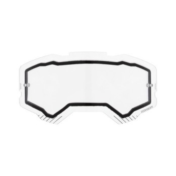 doble lente acerbis vulcan 0027514 transparente antivaho para gafas off road