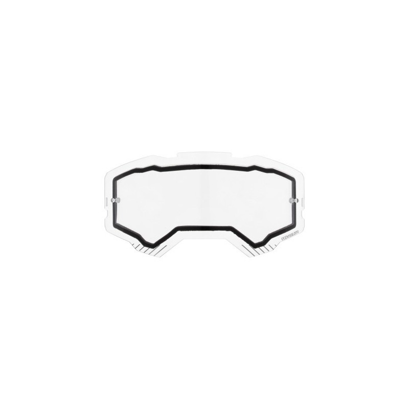 doble lente acerbis vulcan 0027514 transparente antivaho para gafas off road