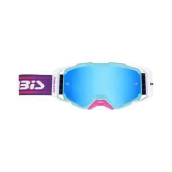 gafas off road acerbis vitrion mirror 0027520 motocross enduro lente espejo violeta 2