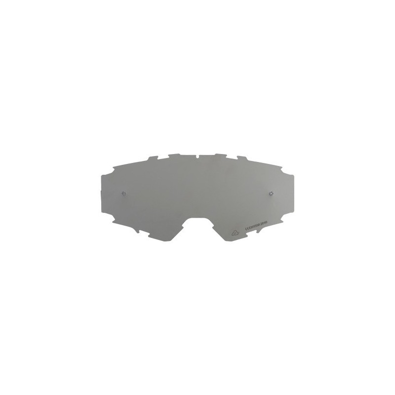 lente espejo acerbis vitrion 0027523 856 plata para gafas off road