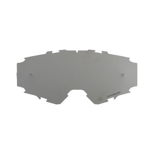 lente espejo acerbis vitrion 0027523 856 plata para gafas off road
